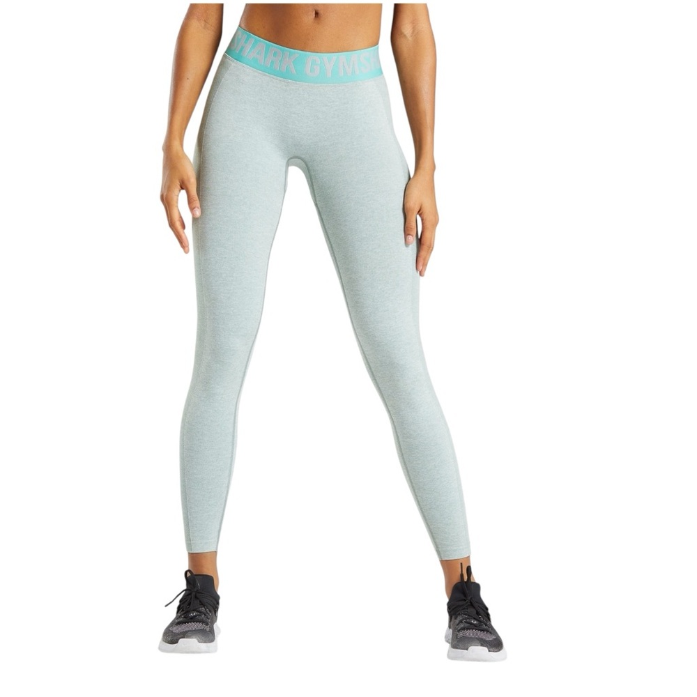 Gymshark Flex Low Rise Leggings Spring Green Size M